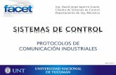 SISTEMAS DE CONTROL - catedras.facet.unt.edu.ar · Protocolo de transmisión para sistemas de control y supervisión de procesos (SCADA) con control centralizado y puede comunicarse