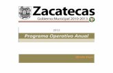 Programa Operativo Anual - Ayuntamiento Zacatecastransparencia.capitaldezacatecas.gob.mx/wp-content... · acciones del capital humano, el abasto eficiente de materiales, bienes y
