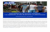 Vulnerabilidad de las personas venezolanas a la ... · Vulnerabilidad de las personas venezolanas a la explotación, la trata de personas y la discriminación Centroamérica y el
