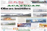 NòMERO 5695 Obras in tiles - Diario de Acayucan · el Centro de Salud de la Reserva Tarimoya D Hoy, 28 de febrero, ser inau-gurado el Hospital Infantil de Veracruz El Gobernador