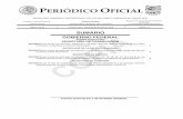 PERIÓDICO OFICIALpo.tamaulipas.gob.mx/wp-content/uploads/2019/03/cxliii-74-200618F.pdf · Periódico Oficial Victoria, Tam., miércoles 20 de junio de 2018 Página 3 ARTÍCULO 15.-En