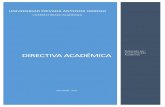 VICERRECTORADO ACADÉMICO ACADEMICA 2018 V1.4.pdf · aprobado, en primera instancias por el consejo de facultad y, en segunda instancia, por el Consejo Directivo. En el plan de desarrollo