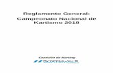 Reglamento General: Campeonato Nacional de Kartismo 2018autodromopedrocofino.com/guatemala/wp-content/... · 1.2 Vigencia y modificaciones al reglamento de COMISIÓN KARTING DEL AUTOMÓVIL