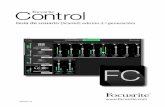 Guía de usuario (Scarlett, edición 2.ª generación)Configuración y control del mixer NOTA Para ayudarle a usar el software de manera eficaz, Focusrite Control proporciona un conjunto