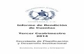 Informe de Rendici n de Cuentas - oj.gob.gt Acceso a la Informacion... · Anual –POA– 2014 del Organismo Judicial, tiene como objetivo principal realizar el análisis que el Informe