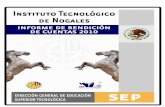 INSTITUTO TECNOLÓGICO DE NOGALES · Instituto Tecnológico de Hermosillo se incia con un proyecto de redes de investigación relacionado con temas del área de ingeniería industrial