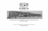 PLAN DE TRABAJO - UNAM · La creación de la ENES Juriquilla, en diciembre de 2017, contribuye a fortalecer el carácter nacional de la UNAM consolidando los campus foráneos en concordancia