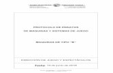 PROTOCOLO DE ENSAYOS DE MAQUINAS TIPO B-2018...protocolo de ensayos de maquinas y sistemas de juego maquinas de tipo “b” 2 Índice ... contador de control, que posibilita su lectura