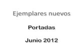 Portadas Junio 2012 - Bibliotecas UMARbibliotecas.umar.mx/adquisiciones/hx/PORTADAS_JUNIO_2012.pdfPsicología de la comunicación HUA TO L co r12H14g31 ae la Tier.r.a Clel so' MARIANO