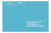 EDUCACIÓN ARTÍSTICA SONIDO Y FORMAS MUSICALES · EDUCACIÓN ARTÍSTICA SONIDO Y FORMAS MUSICALES. 2 Municipal de Santiago · 2017. 3 EDUCACIÓN ARTÍSTICA SONIDO Y ... con el concepto