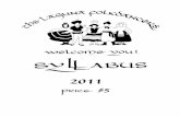 LAGUNA FOLKDANCERS FESTIVAL 2011 SYLLABUS - Folk Dance … · 2016-02-10 · LAGUNA FOLKDANCERS FESTIVAL 2011 SYLLABUS ... Cristian has acquired multiple skills in various dance forms