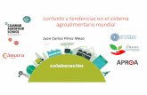 contexto y tendencias en el sistema agroalimentario mundial · The Triple Bottom Line Bioeconomía = Cadena de suministro sostenible Valores y ética Seguridad del clienteinternoy