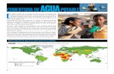 AGUA - World Health Organization · 8 Porcentaje de población que utiliza fuentes de suministro de agua potable mejoradas Menos del 50% 50% – 75% 76 % – 90% 91% – 100% No se