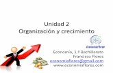 Unidad 2 Organización y crecimiento - WordPress.com · 1. Los recursos productivos y la renta Los recursos productivos o factores de producción son los elementos básicos empleados