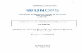 Oficina de las Naciones Unidas de Servicios para Proyectos … · 2011-10-13 · 1 REPUBLICA ARGENTINA Oficina de las Naciones Unidas de Servicios para Proyectos (UNOPS) BASES DE