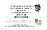 Educación vocal. Estrategia para el cultivo y desarrollo de la voz …files.sld.cu/rehabilitacion-logo/files/2010/10/educacion... · 2011-03-21 · la educaciÓn vocal estrategia