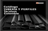 Catálogo TUBERÍA Y PERFILES Ternium Colombia...NPS (in) Peso - w (kg/m) Unidad de empaque Tubería de cerramiento redonda, formada en frío a partir de lámina rolada en caliente