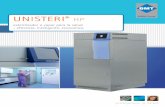 UNISTERI HP - MMM Medcenter · Nuevo diseño, nueva construcción • panel táctil ”touch-screen” 8,4” con la máxima comodidad de operación y servicio • panel táctil ”touch-screen”