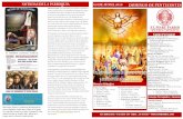 NOTICIAS DE LA PARROQUIA 09 DE JUNIO, 2019 DOMINGO DE ...stmaryrifle.denverparish.com/.../157/2019/06/SP19-06-09-Pentecostes.pdf · abierto para ser transformado, tal como el de los