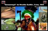 “Sensemayá” de Nicolás Guillén, Cuba, 1934•Palo mayombe es una de las religiones afrocubanas con orígenes en la gente bantú del Congo, que eran los esclavos importados al