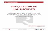 Prestador del Servicio de Certificación del Colegio de Registradoresregistradores.org/wp-content/normativapki/REG-PKI-DPC01v... · 2017-08-23 · 4.6.6 Publicación del certificado