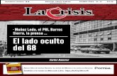 · Muñoz Ledo, el PRI, Barros Sierra, la prensa … El lado oculto del 68 · 2018-09-24 · Los que perdieron calidad moral fueron los ganadores de la crisis del 68: el presidencialismo,
