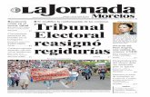 VIADORES Tribunal - La Jornada de Morelos · 2018-10-11 · con sus obligaciones frente a los ciudadanos, de modo que éstos últimos, terminan por infringir las leyes, bajo el pretexto