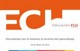 Vinculación con el entorno al servicio del aprendizajeƒa-Fundacion-Chile.pdf · Asignación de responsabilidad recae solo en el estudiante y falta de apoyo institucional para la