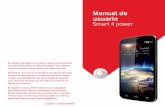 Manual de usuario Smart 4 power - Vodafone · más información, pregunte en un establecimiento. ... Introducir y extraer la tarjeta SIM ... 1.3.3 Barra de búsqueda El teléfono