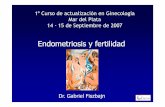 Endometriosis y Fertilidadigmdp.com.ar/old/download/educmedica/diapositivas... · •Anticuerpos IgG e IgA en endometrio •Niveles elevados de anticuerpos anti-endometrio •Presencia
