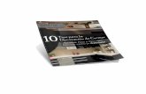 10 Tips para la Decoración defotosdesalas.com/tips-decoracion-cocinas.pdf · el lugar en cuestión, el tipo de tapicería a utilizar, la pintura, cuadros, alfombras, cortinas y los