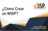un WISP? ¿Cómo Crear · WISP lecciones aprendidas en la creación de un WISP. Contenido Servir Administrativo Operativo Comercial. Eje 1: SERVIR. Servir Reducir la Brecha Digital