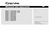 Manual del operario - Geniemanuals.gogenielift.com/Operators/Spanish/1278042SP.pdfla máquina no se encuentra sobre una superficie firme y nivelada. No confíe en la alarma de inclinación