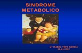 SINDROME METABOLICO · determinantes en la aparición del síndrome metabólico junto con otros factores ambientales y genéticos. Otros estudios describen una relación recíproca
