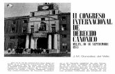 11 CONGRESO DE DERECHO CANONJCOdadun.unav.edu/bitstream/10171/14679/1/ICXIV2713.pdf · el Presidente del Banco de Roma, Vittorino Veronese. Comenzó el Congreso a las cinco de la