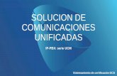 SOLUCION DE COMUNICACIONES UNIFICADAS...IP PBX basado en Asterisk de código abierto para el mercado SMB Productos de red seguros inteligentes optimizados para voz / video Cámaras