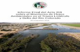 Informe Final del Acta 319 sobre el Monitoreo de Flujos ... · D. Especies de peces presentes en el Bajo Delta y en el estuario. 4 Sección 1: Introducción y Resumen Ejecutivo Introducción