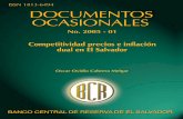 Documentos Ocasionales · El Banco Central, al publicar esta serie de Documentos Ocasionales, pretende facilitar la difusión de estudios económicos y financieros que contribuyan