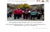 SEGUNDO INFORME DE ACTIVIDADES SISTEMA MUNICIPAL …eloromexico.gob.mx/dif/cuenta publica 2017/PROGRAMATICOS/1 2dInforme.pdf · Todo logro que se presenta ha sido el resultado de