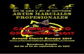© AMPs Artes Marciales Profesionales. www ... · El Campeonato Open AMPs 2017 forma parte del Calendario de actividades programadas por AMPs para este año. La organización del