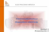 ELECTRICIDAD BÁSICA...4 ELECTRICIDAD BÁSICA La fuerza del campo magnético desarrollada por un electroimán se determina por tres factores básicos: 1. la intensidad de la corriente