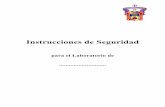 Instrucciones de Seguridad - Universidad de Guadalajararadio.cuci.udg.mx/bch/pdf/Seguridad/Instrucciones Laboratorio UdG_v1.3.pdf · Instrucciones de Seguridad Agosto 2006 - 2 - v1.4