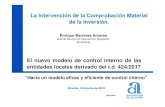 La Intervención de la Comprobación Material de la Inversión.gfw.diputacionalicante.es/repo/rec/1203/ICMIDIPUTACION.pdf · 14 La Intervención de la Comprobación Material de la