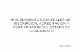 PROCEDIMIENTOS GENERALES DE INSCRIPCIÓN ...guanajuato.inea.gob.mx/soporte/manuales/acreditacion/...RESPONSABLE DE INFORMÁTICA CZ RESPONSABLE DE ACREDITACION CZ PROCEDIMIENTO REGISTRO