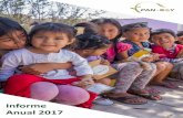 Informe Anual 2017 - PAN-SOY · cocina Durante el año 2017, PAN-SOY realizó 360 sesiones informativas en 8 regiones del Perú y 7 talleres de postulantes con 114 asistentes, producto