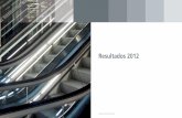 Resultados 2012 - Aena · servicios: mantenimiento (disminuyendo un 20% los expedientes), filtros de seguridad, vigilancia privada, transporte de lanzaderas en Madrid-Barajas y en