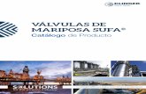 Válvulas de Mariposa SUFA · for the process industry VÁLVULAS DE MARIPOSA SUFA® Catálogo de Producto Saidi Sain