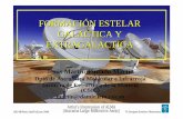 FORMACIÓN ESTELAR GALACTICA Y EXTRAGALACTICAdigital.csic.es/bitstream/10261/2578/1/Formacion_estelar.pdf · INTRODUCCIÓN •La materia interestelar. •Regiones oscuras. •Moléculas