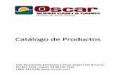 División de Venta Directa - WordPress.com · Catálogode Productos Este documento pertenece a Oscar Súper Cash & Carry, PO Box 7919, Caguas PR 00726-7919 (787) 743-9191 . División
