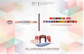 MANUAL DE PROCEDIMIENTOS - Temascalcingo · 2019-08-20 · Página 4 de 52 PRESENTACIÓN El manual de procedimientos proporciona de manera ordenada e integral el objetivo, fundamento